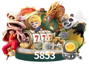 5853